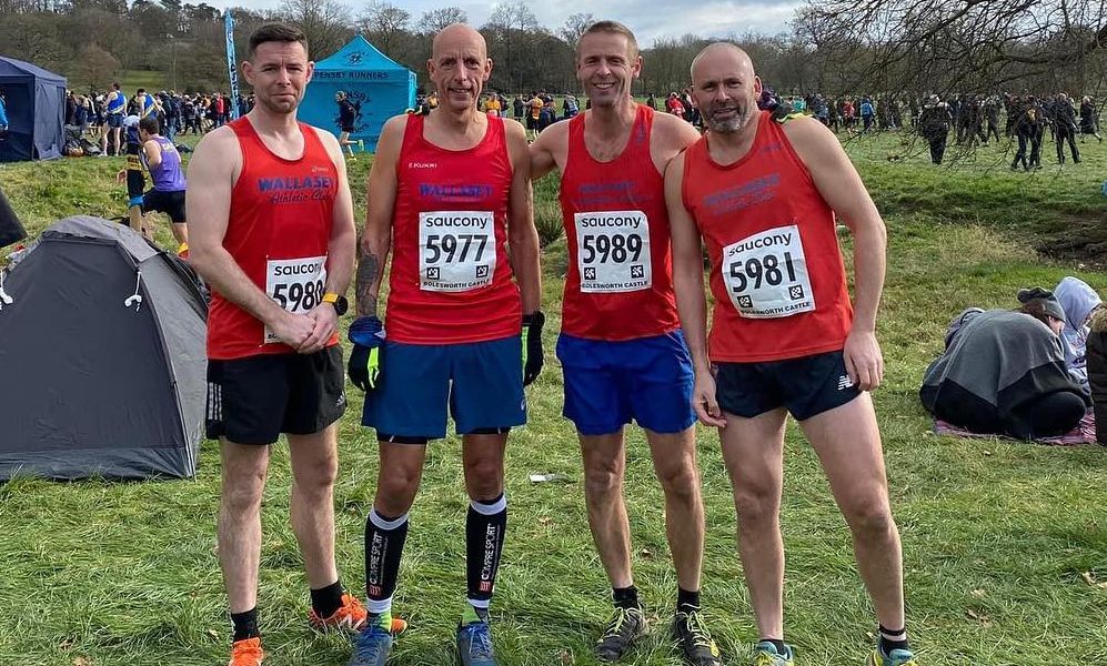 Steve Cosgrove, John Bassett, Rob Pearse and Phil Cuthbert