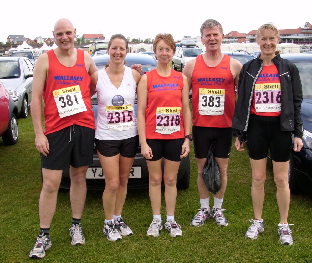 Pete Ashton, Alison Engle, Sharon Lamont, Mike Griffiths and Tricia Jones