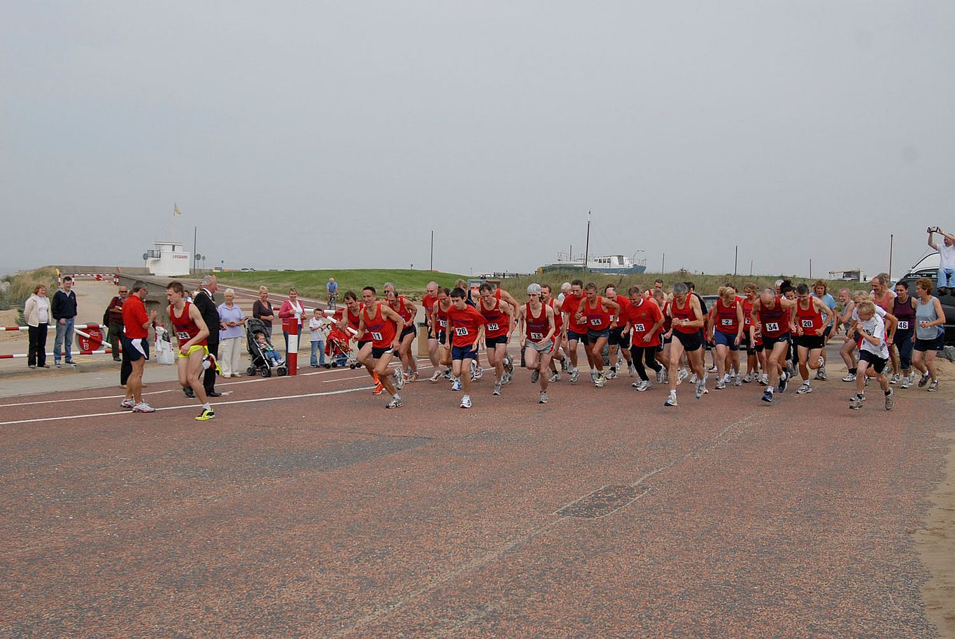 They're off!