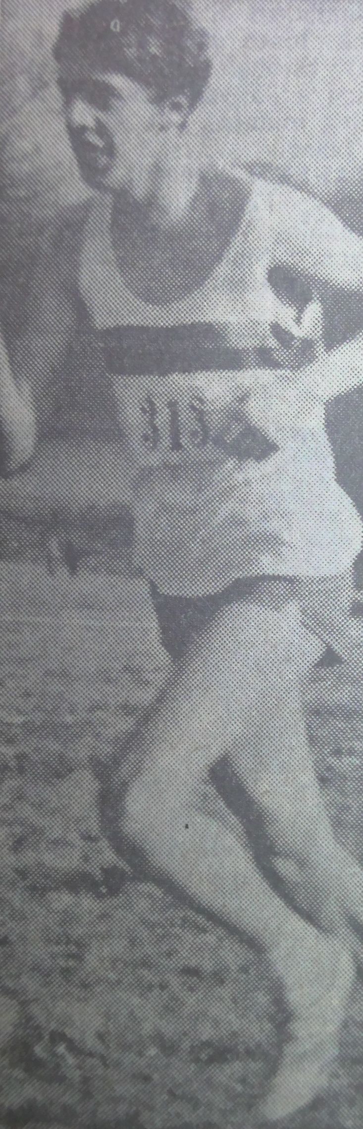 Bob Warburton, a promising youngster with Wallasey AC, he is in top form, and will be hard to beat in individual events next season.