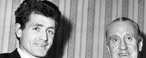 Ron Barlow with Ernest Marples