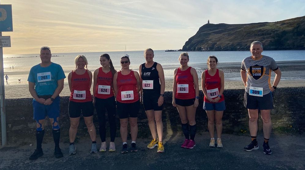 Richard Lane, Sandra Riley, Bella and Caet Cuthbert, Vicky Kehoe, Maria Hunter, Sue Reynolds and Andy Reid