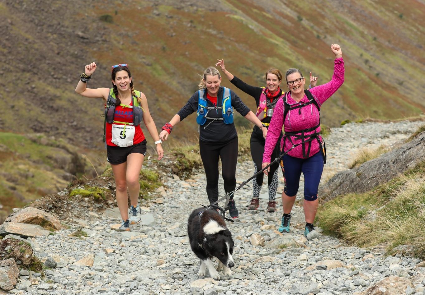 Katherine Andrews, Maria Hunter, Sue Reynolds and Caet Cuthbert