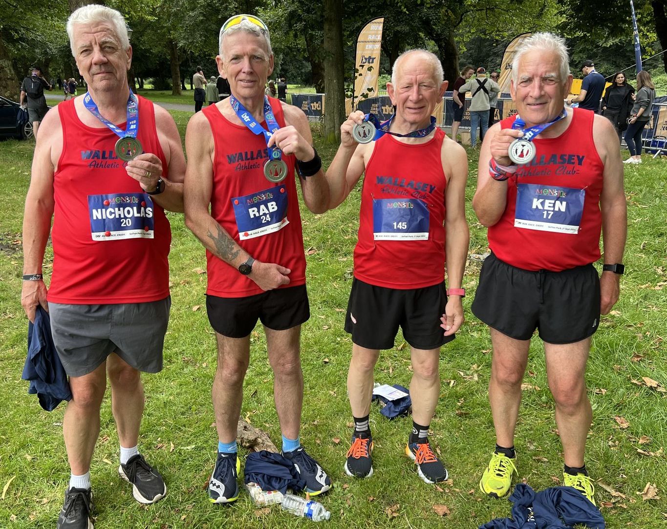 Nick Rae, Rab Whitworth, Rob Perry and Ken Stocker