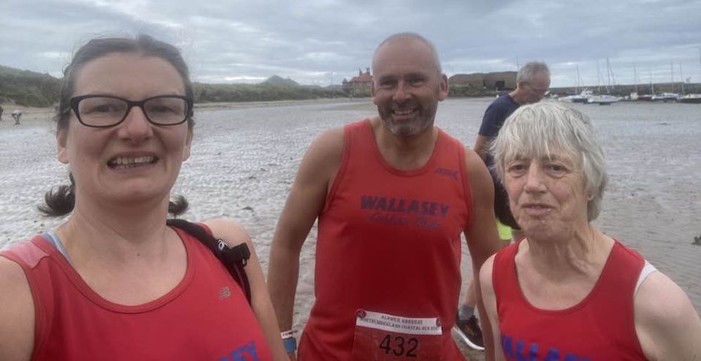 Caet and Phil Cuthbert and Mary Rees