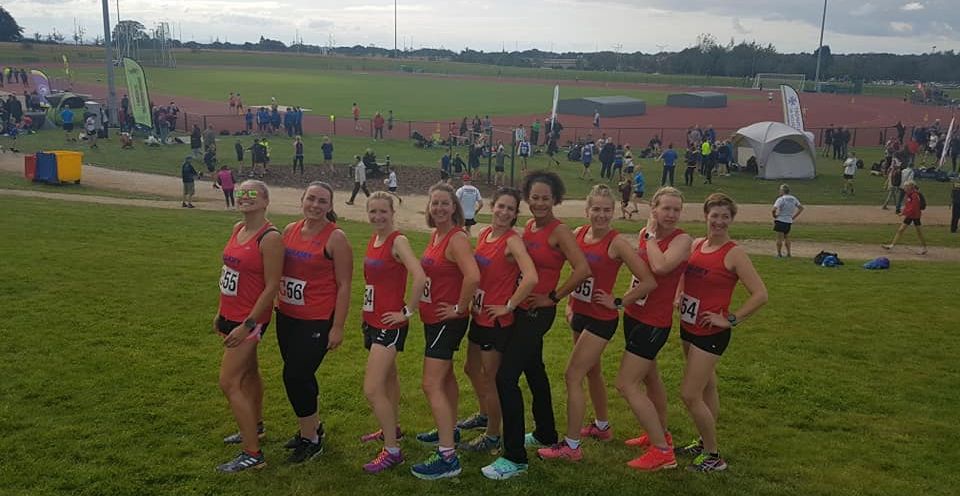 Sallie Holt, Nicci Chapman, Elaine Opara, Alison Engle, Katherine Andrews, Michelle Alty, Becky Blacklock, Jane Brealey and Helen Anne Stansfield