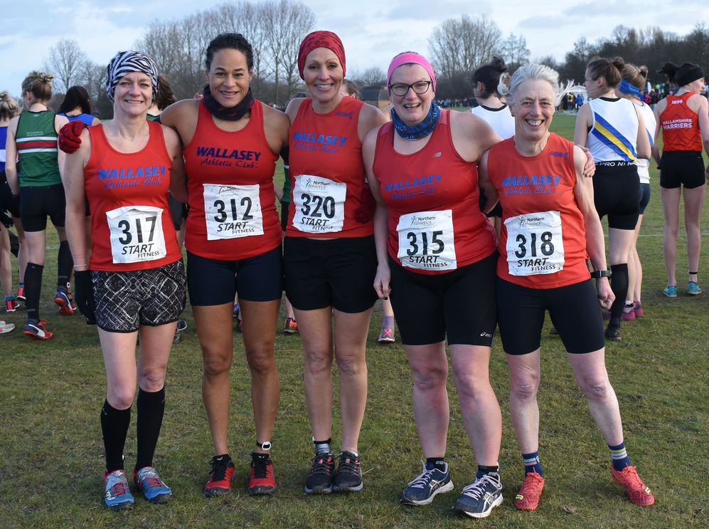Jan McArd, Michelle Alty, Helen Simpson, Caet Cuthbert and Mary Rees