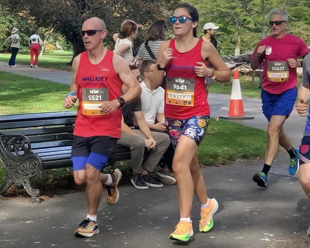 Steve Cole and Kirsty Greenwood