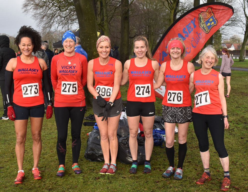 Michelle Alty, Vicky Kehoe, Helen Simpson, Becky Blacklock, Jan McArd and Mary Rees