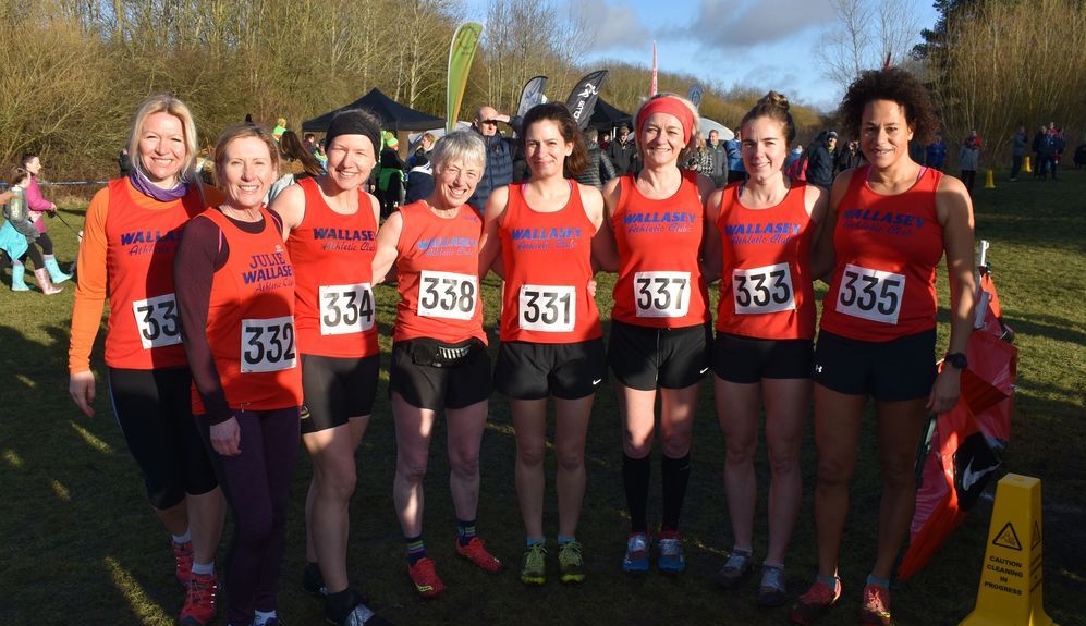Sandra Riley, Julie Barbat, Jane Brealey, Mary Rees, Katherine Andrews, Jan McArd, Becky Blacklock and Michelle Alty